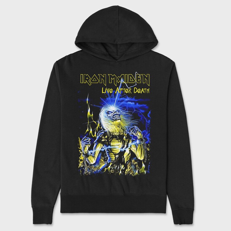 Iron Maiden 4, Hanorac Oversize Barbati (Unisex)