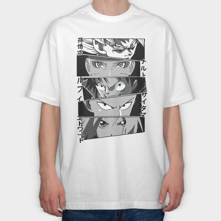 Naruto Edo, Tricou Oversize Barbati (Unisex)