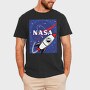 Nasa Rocket Blast, Tricou Barbati (Unisex)