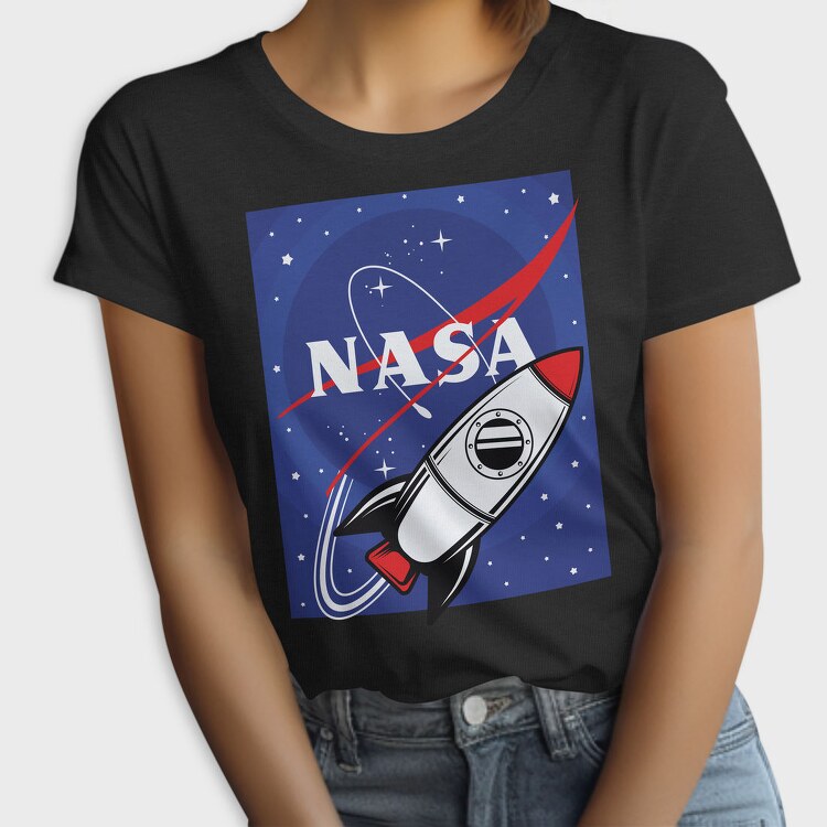 Nasa Rocket Blast, Tricou Femei