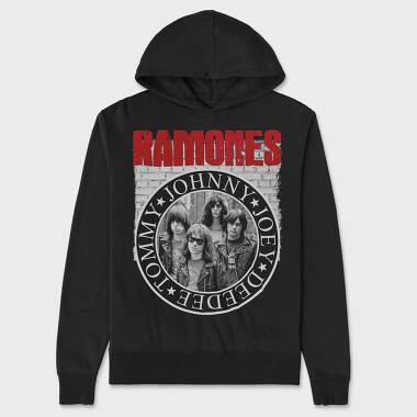 Ramones, Hanorac Oversize Barbati (Unisex)