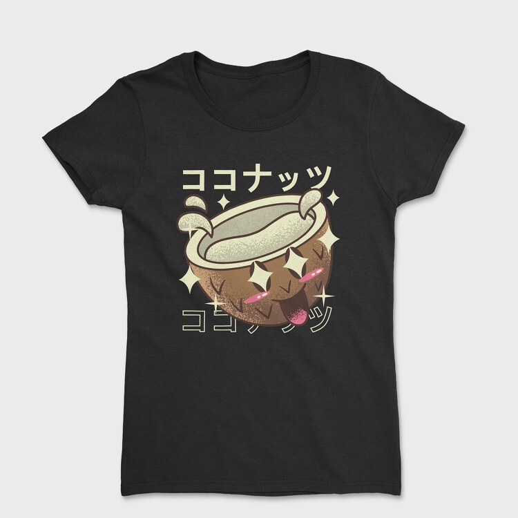 Coconut Crazy Kawaii, Tricou Femei