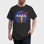Nasa Rocket Blastoff, Tricou Barbati (Unisex)