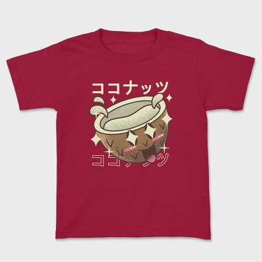 Tricou Copii, Coconut Crazy Kawaii