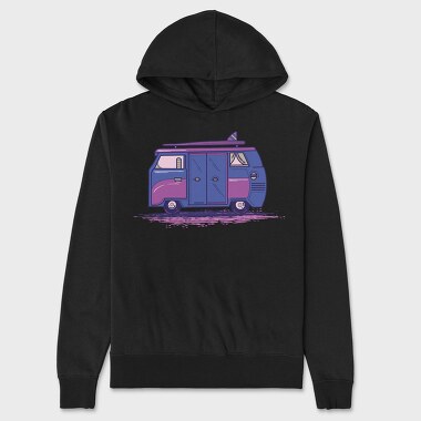 Hanorac Barbati (Unisex), Camper Van Purple