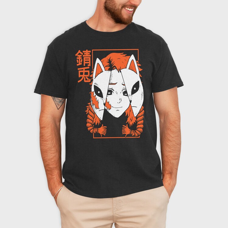 Neon Wolf Howl 26, Tricou Barbati (Unisex)