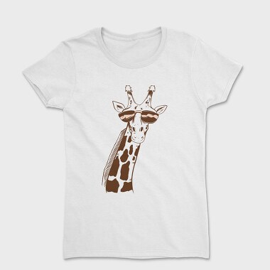 Tricou Femei, Giraffe Sunglasses