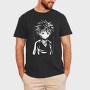 Neon Wolf Howl 28, Tricou Barbati (Unisex)
