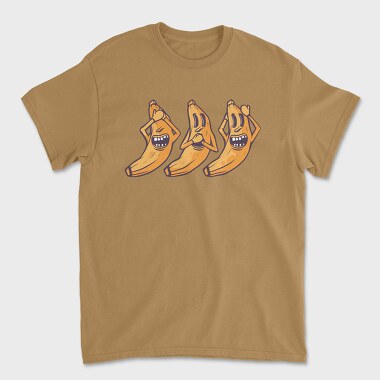 Tricou Barbati (Unisex), Crazy Banana