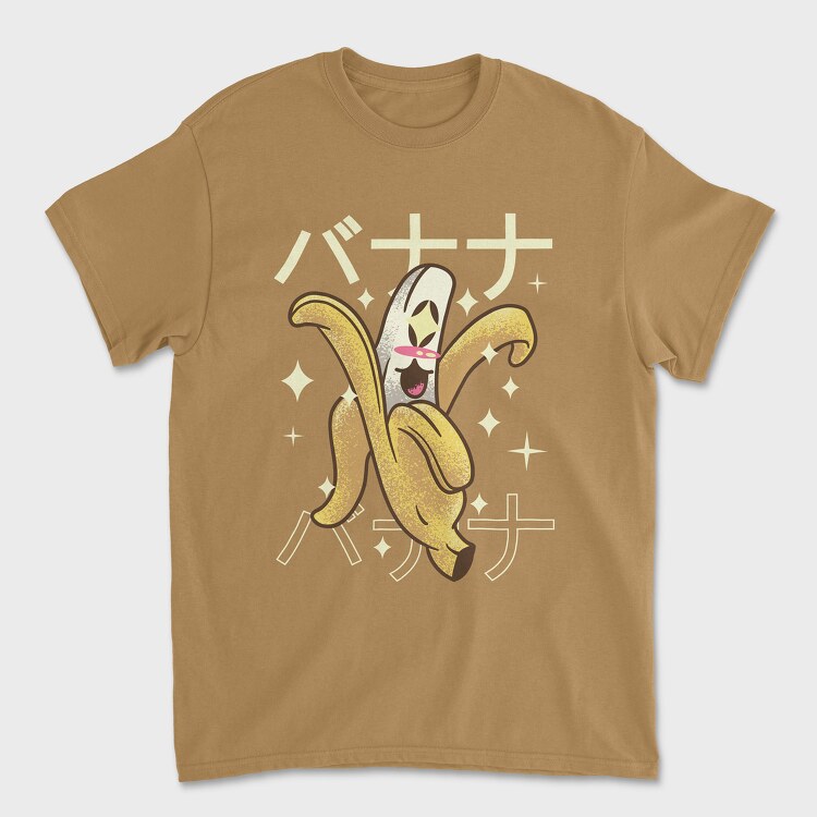 Banana Crazy Kawaii, Tricou Barbati (Unisex)