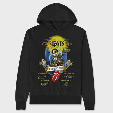 The Rolling Stones, Hanorac Oversize Barbati (Unisex)