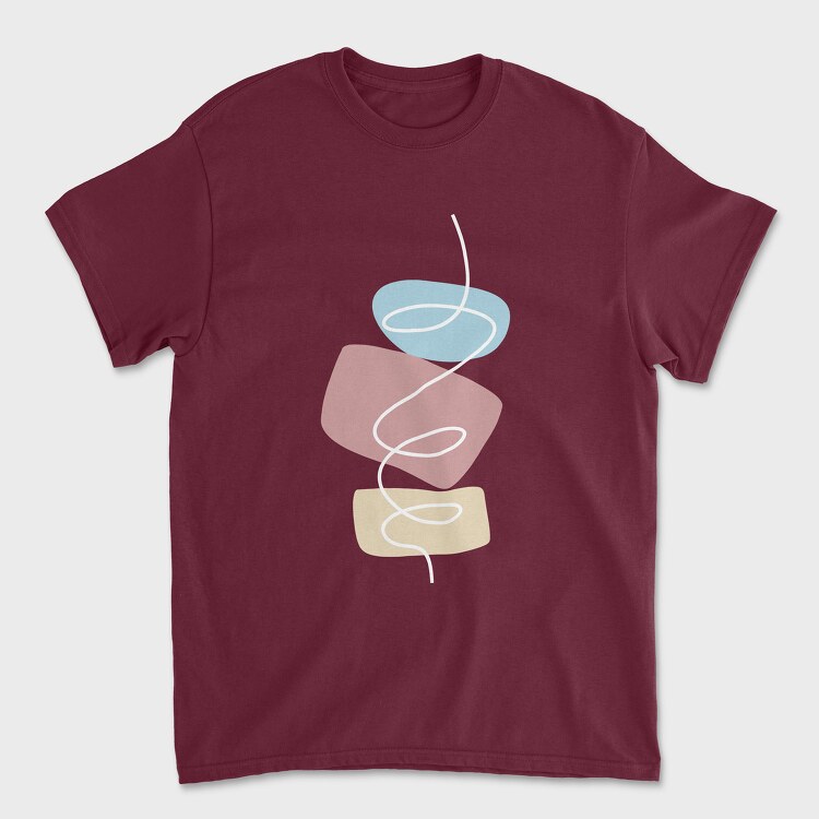 Abstract Shape 29, Tricou Barbati (Unisex)