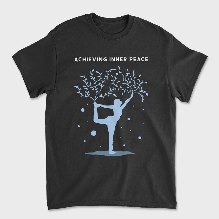 Achieving Inner Peace, Tricou Barbati (Unisex)