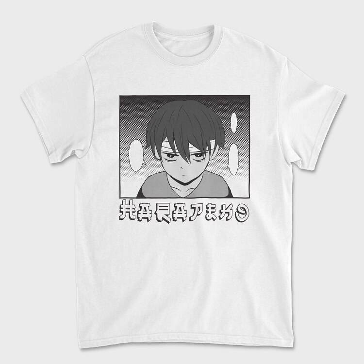 Anime Japanese 15, Tricou Barbati (Unisex)