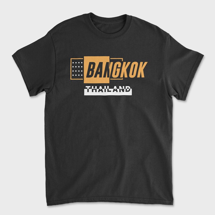 Bangkok, Tricou Barbati (Unisex)