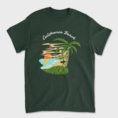 California Beach, Tricou Barbati (Unisex)