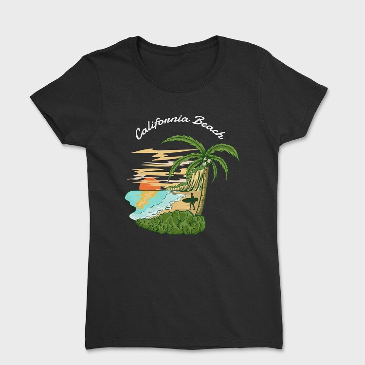 California Beach, Tricou Femei