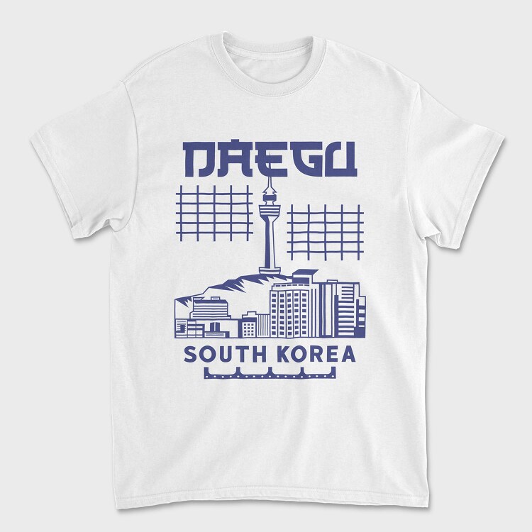 Daegu, Tricou Barbati (Unisex)