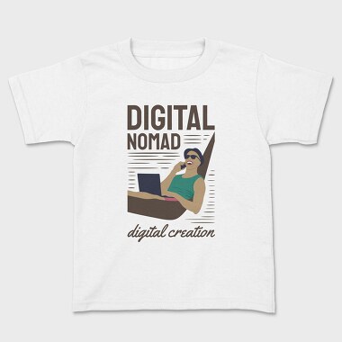 Digital Nomad Digital Creation, Tricou Copii