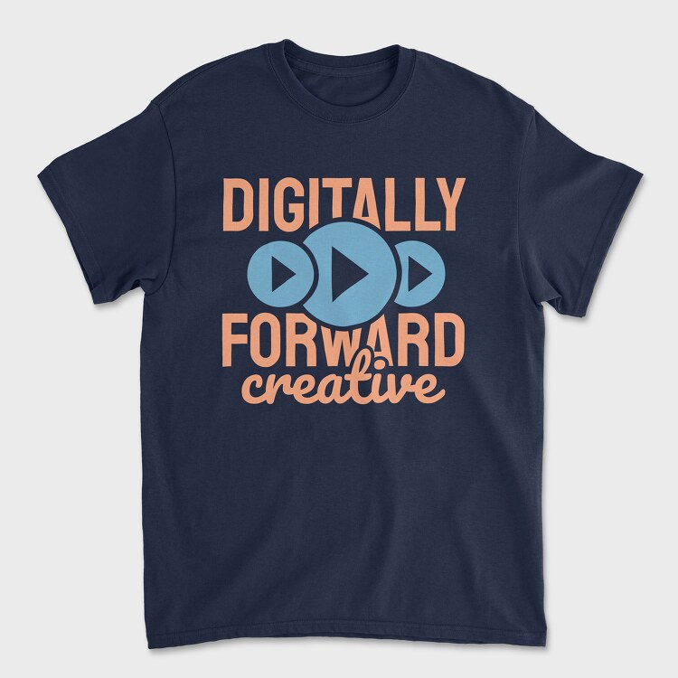 Digitally Forward Creative, Tricou Barbati (Unisex)