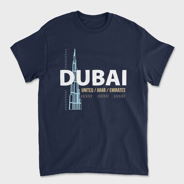 Dubai, Tricou Barbati (Unisex)