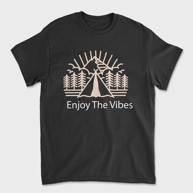 Enjoy the Vibes, Tricou Barbati (Unisex)