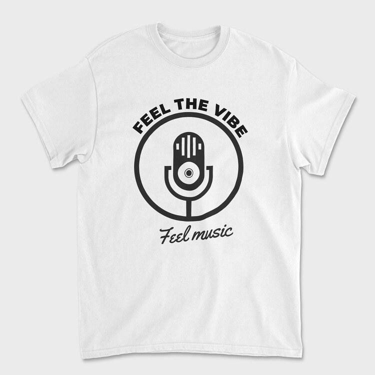 Feel the Vibe, Tricou Barbati (Unisex)