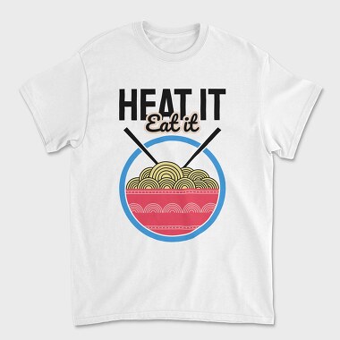 Heat It Eat It, Tricou Barbati (Unisex)