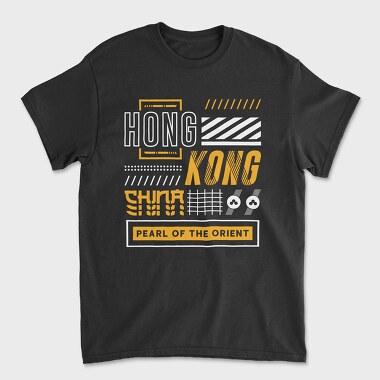 Hong Kong, Tricou Barbati (Unisex)