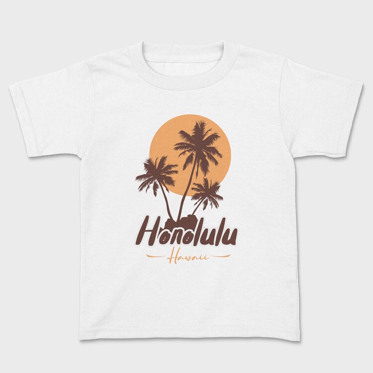 Honolulu, Tricou Copii