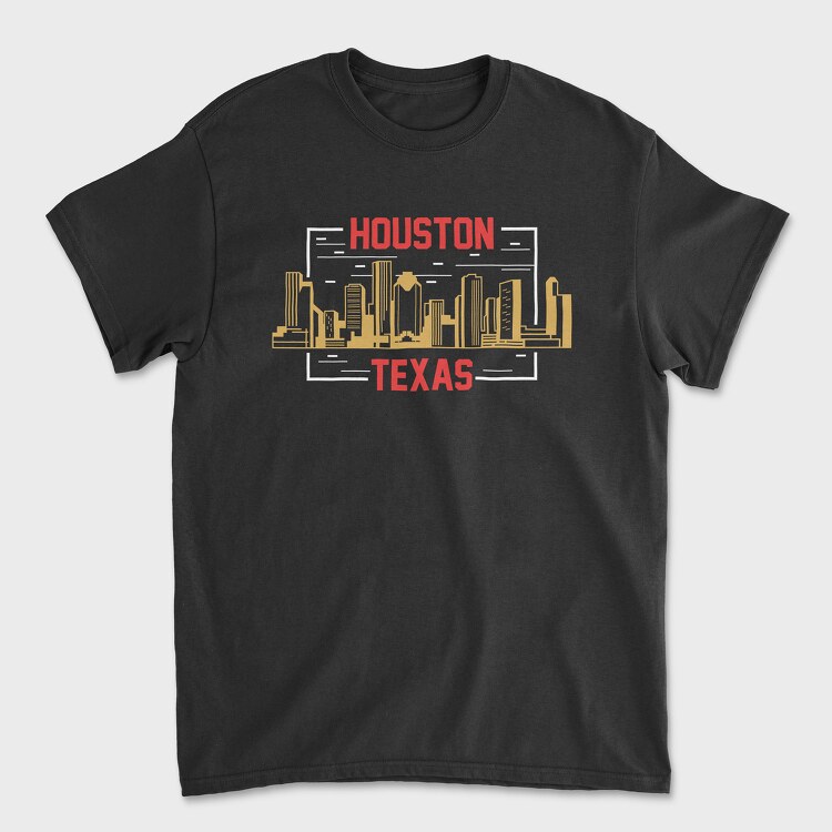 Houston, Tricou Barbati (Unisex)