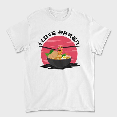 I Love Ramen, Tricou Barbati (Unisex)