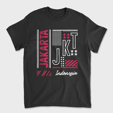 Jakarta, Tricou Barbati (Unisex)