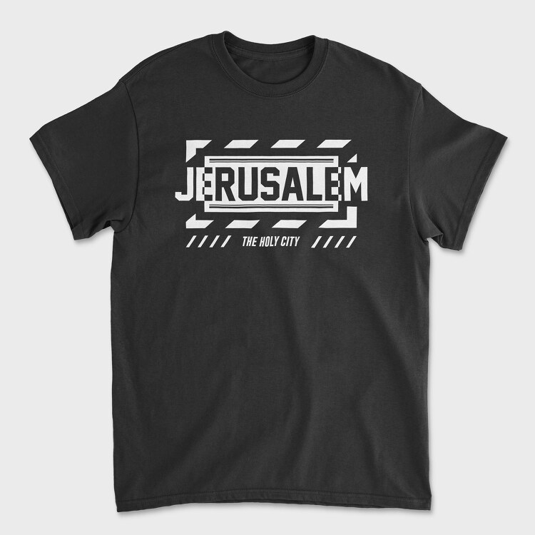 Jerusalem, Tricou Barbati (Unisex)