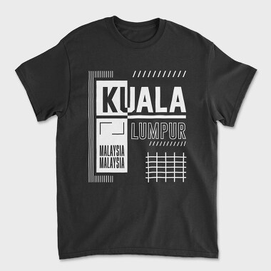 Kuala Lumpur, Tricou Barbati (Unisex)