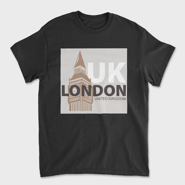 London 2, Tricou Barbati (Unisex)