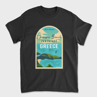 Navagio Beach, Tricou Barbati (Unisex)