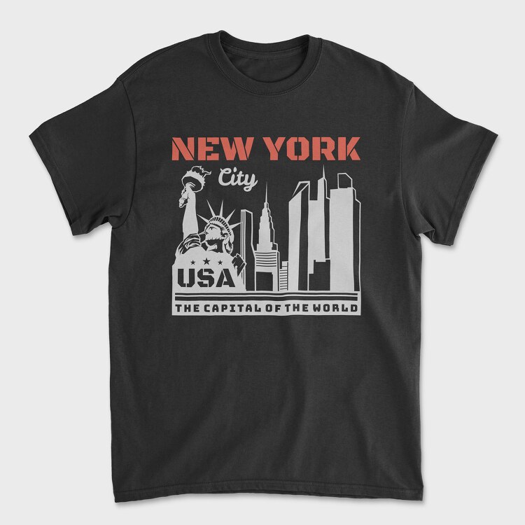 New York 2, Tricou Barbati (Unisex)