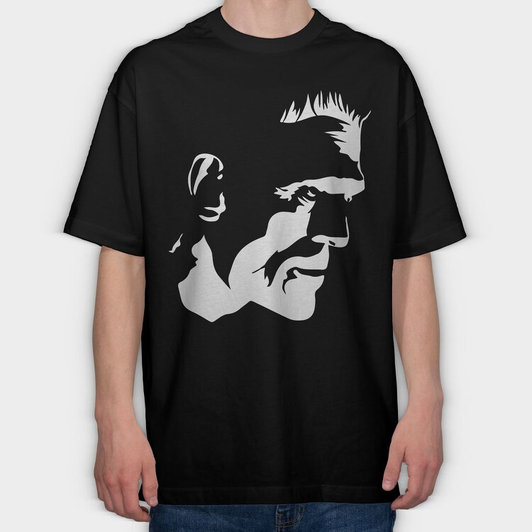 Neon Wolf Howl 30, Tricou Oversize Barbati (Unisex)