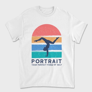 Portrait Your Perfect Form of Self, Tricou Barbati (Unisex)