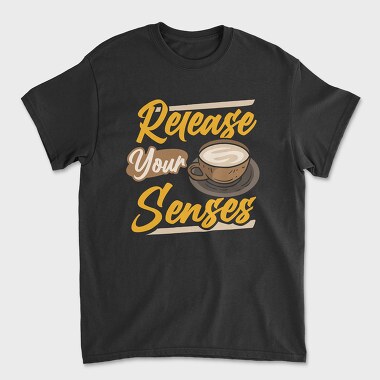 Release Your Senses, Tricou Barbati (Unisex)