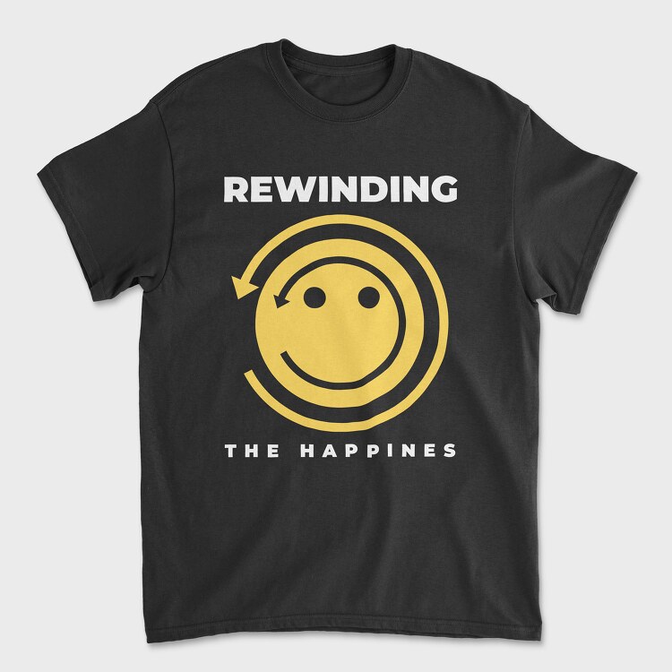 Rewinding the Happiness, Tricou Barbati (Unisex)