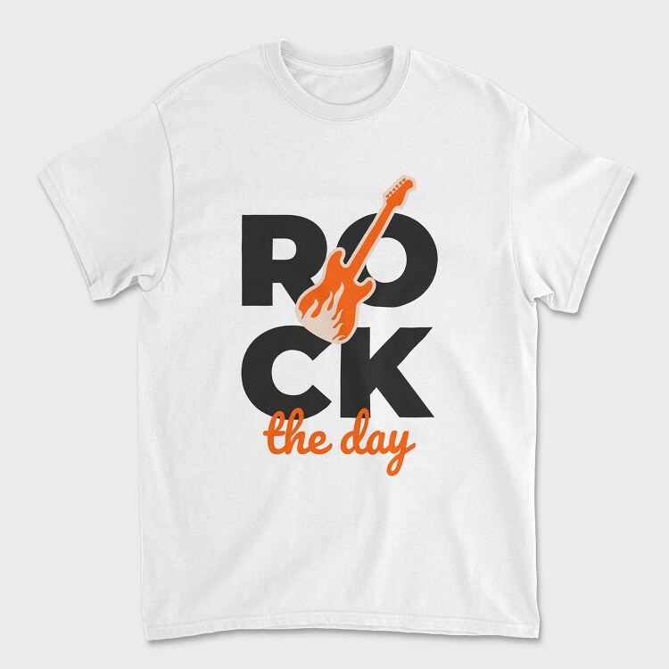 Rock the Day, Tricou Barbati (Unisex)