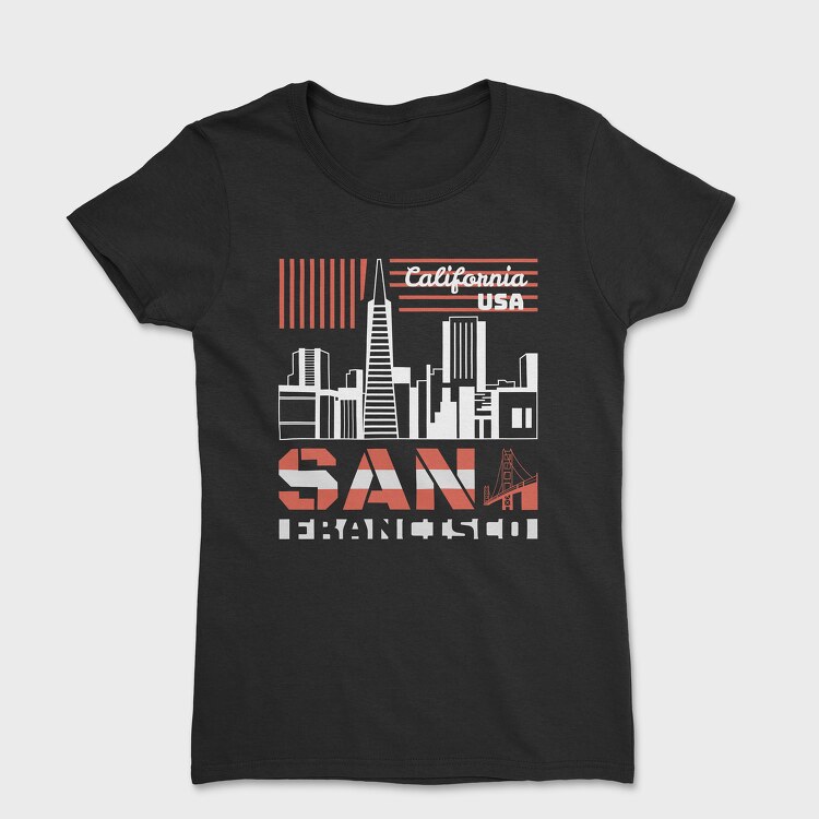 San Francisco, Tricou Femei