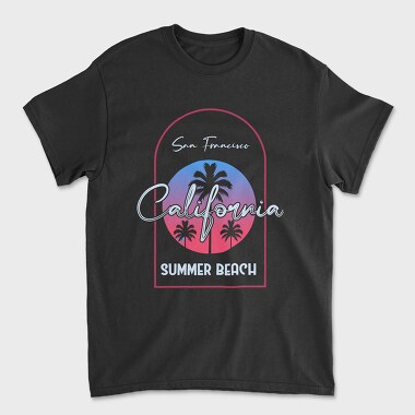 Summer Beach, Tricou Barbati (Unisex)