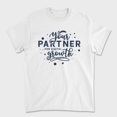 Your Partner for Digital Growth, Tricou Barbati (Unisex)