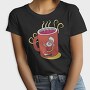Hot Cocoa Santa, Tricou Femei