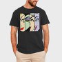 Apple Monster Eyes, Tricou Barbati (Unisex)