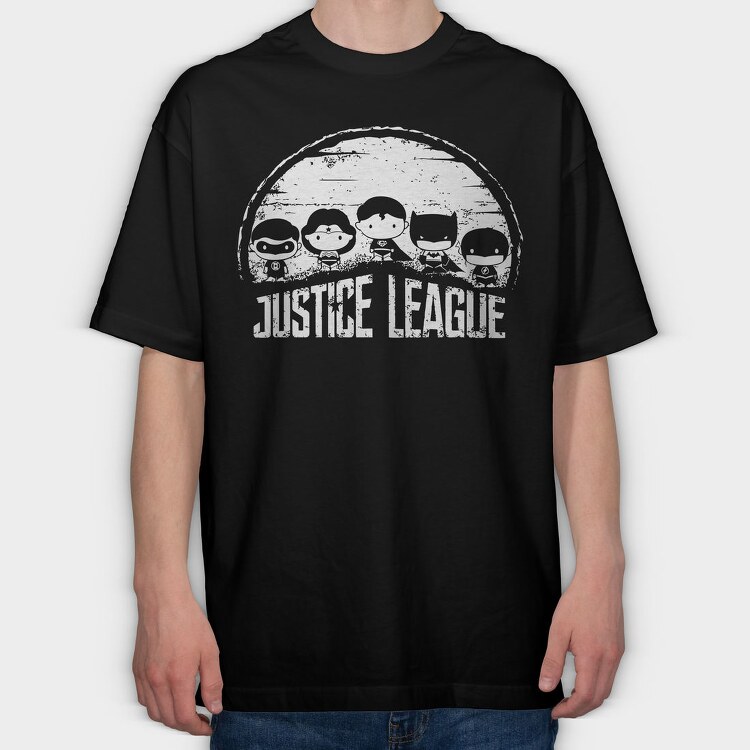 Neon Wolf Howl 31, Tricou Oversize Barbati (Unisex)