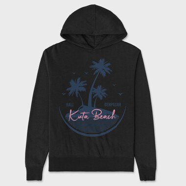 Kuta Beach, Hanorac Oversize Barbati (Unisex)